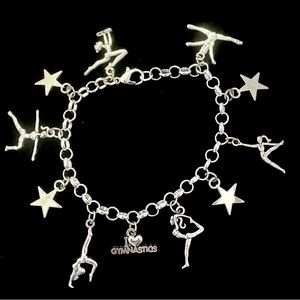 Gymnastics Charm Bracelet